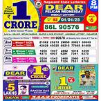 today dear lottery result 4pm